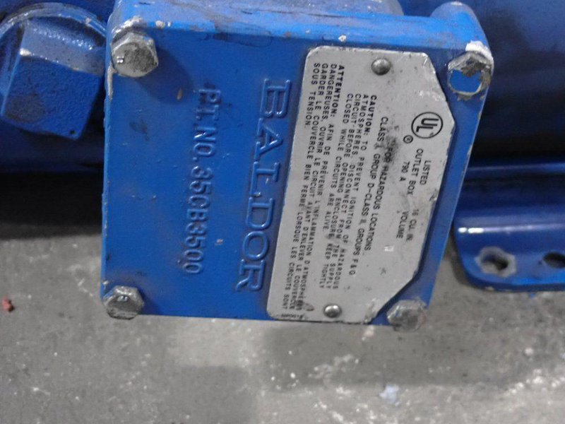 BALDOR 2 HP EXPLOSION-PROOF MOTOR  -  CDX7200