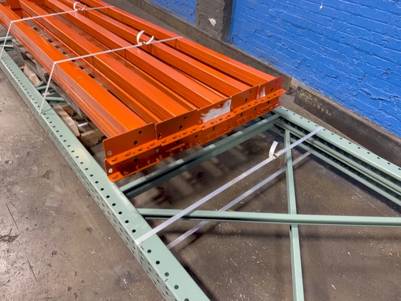 48” X 192” PALLET RACKING LOT  -  TEAR DROP