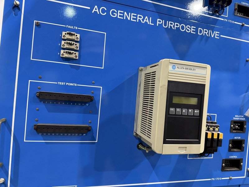 AMATROL MODEL #85-MT10 ELECTRONIC DRIVES SYSTEM TRAINING &amp; TESTING STAND: YOBRO #24915