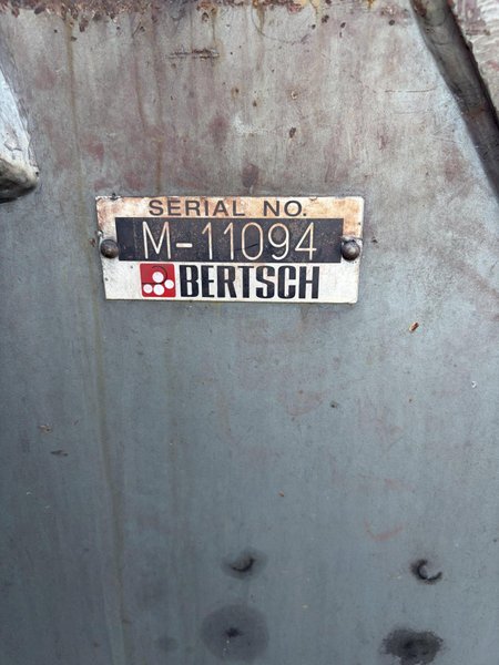 10' x 1" BERTSCH MODEL #100-10 4 ROLL HYDRAULIC PLATE ROLL 2018 YOBRO 24784