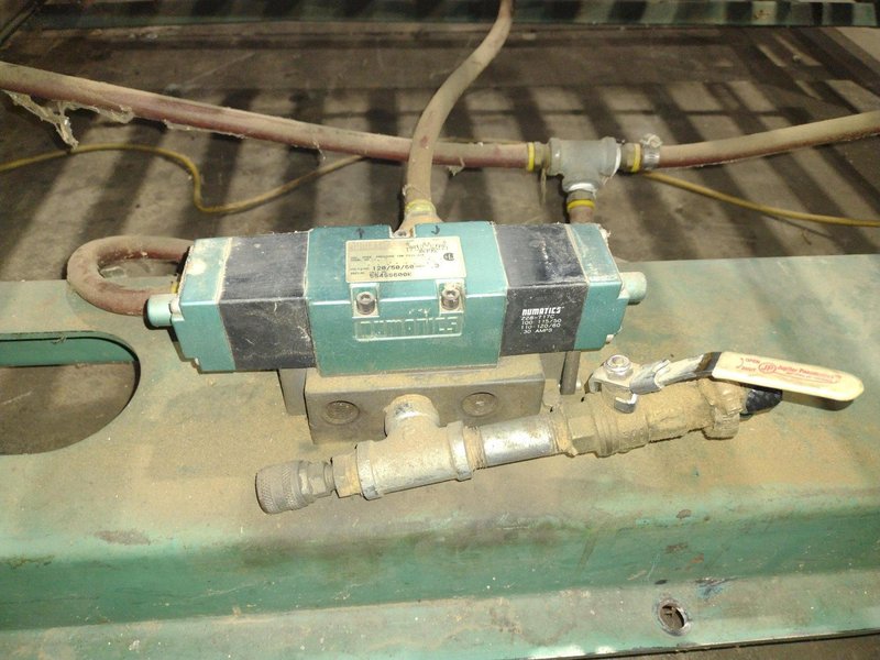 60" x 48" LIFT &amp; TILT UPENDER / TABLE WITH ROLLER CONVEYOR, 115 VOLT: YOBRO #24709