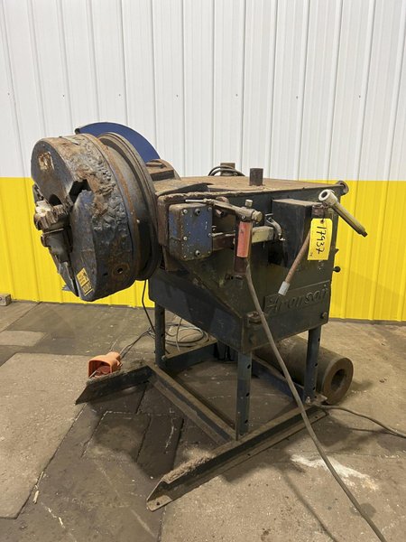 2500 LBS ARONSON MODEL #HD-25A POWERED ROTARY WELDING POSITIONER:  STOCK #17937