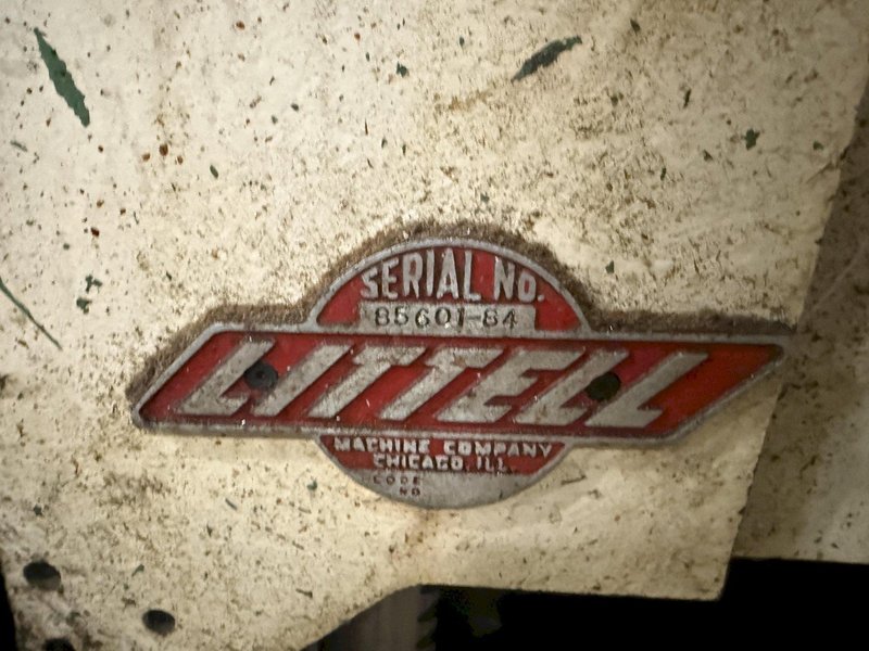 20,000 LBS X 36" LITTELL MODEL #200-36 COIL REEL UNCOILER &amp; CAR: YOBRO #26034