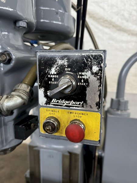 2 HP BRIDGEPORT SERIES 1 CNC VERTICAL MILL. STOCK # 0684124.