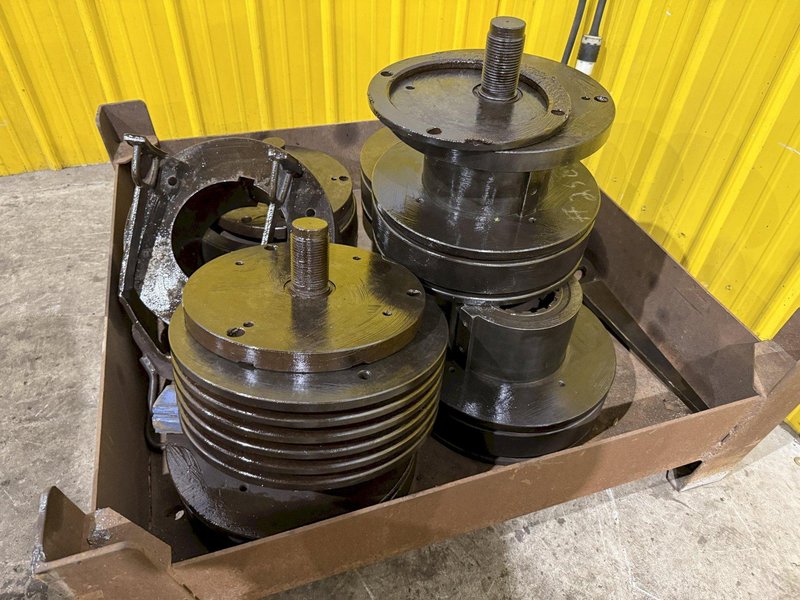 5" X 5" X 1/2" PULLMAX MODEL #Z41 VERTICAL/HORIZONTAL HYDRAULIC ANGLE ROLL: YOBRO #25804