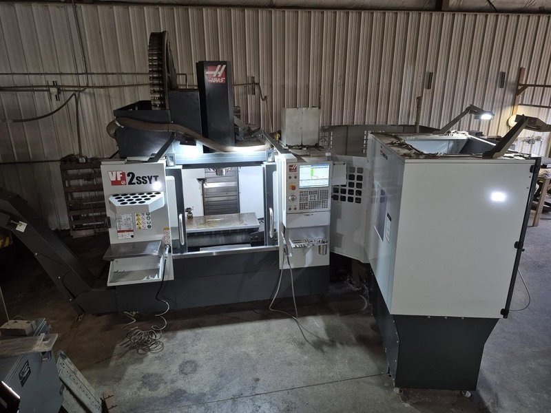 HAAS VF-2SS YT CNC VMC, 2023 – Pallet Changer, 70 ATC, WIPS