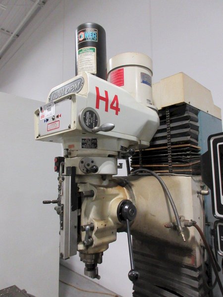 Trak DPM Bed Mill with A.G.E 3 Control Unit, 2 Axis CNC with Power Quill and Z axis Scale- Auction Item