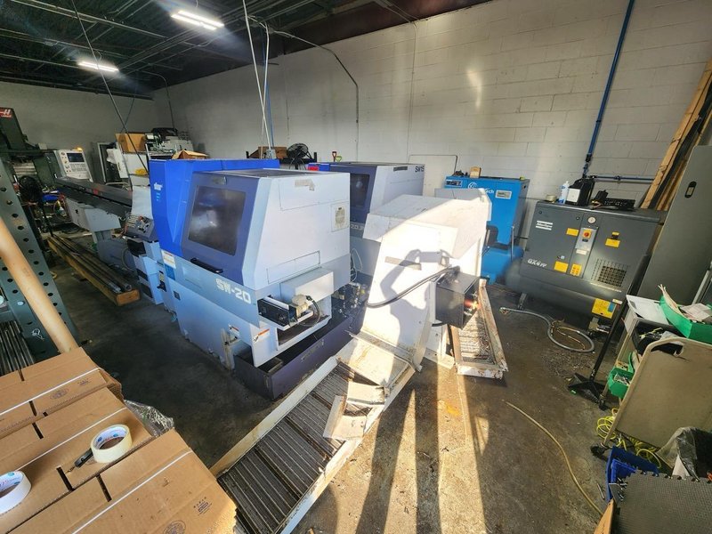 Star SW-20 CNC Swiss Lathe, 2021 – 20 mm Bar Capacity, 10-Axis Sliding Headstock | Fanuc 32i-B Control