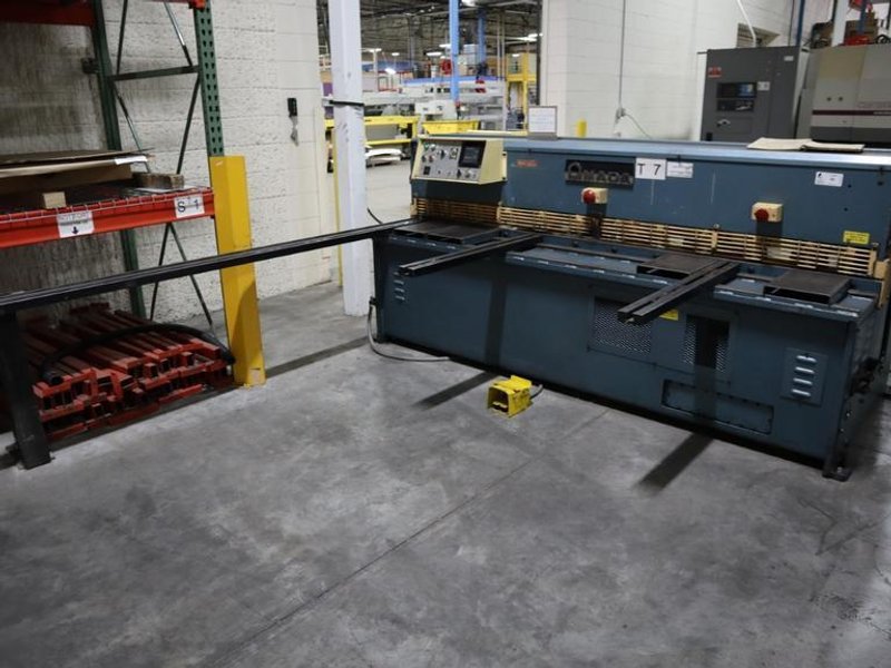 Amada S-2532 8&#039;x11 Gauge Hydraulic Shear, Front Operated Power Backgauge, Squaring Arm- Auction Item