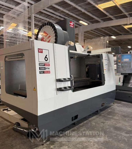 Haas VF-6/50 CNC Vertical Machining Center – 4th Axis Ready, 50 Taper Mill