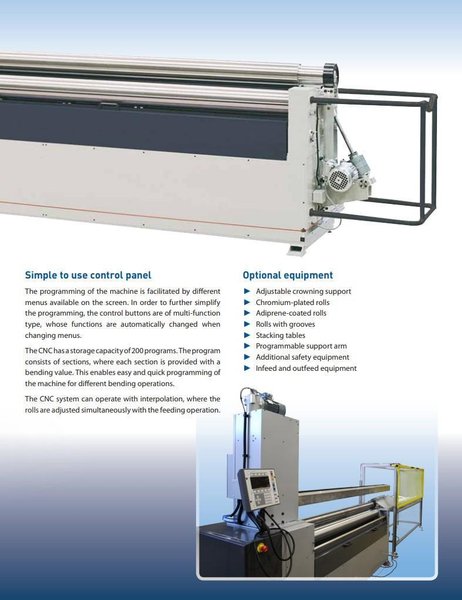 80" X .137" TITAN MODEL #8268-2035 PROGRAMMABLE HYDRAULIC PLATE ROLL, NEW 2008: YOBRO #24735