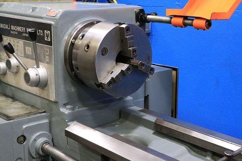 1980’S MAZAK GAP BED LATHE USED