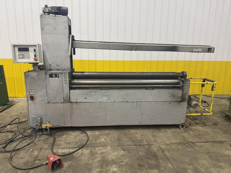 80" X .137" TITAN MODEL #8268-2035 PROGRAMMABLE HYDRAULIC PLATE ROLL, NEW 2008: YOBRO #24735