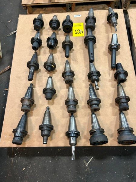 275 CAT 50 TAPER MILLING TOOLS &amp; TOOL HOLDERS: STOCK #22998