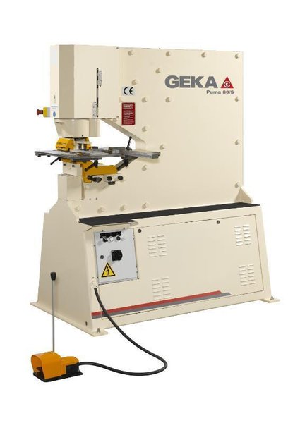 NEW GEKA PUMA 80 HYDRAULIC PUNCHING MACHINE