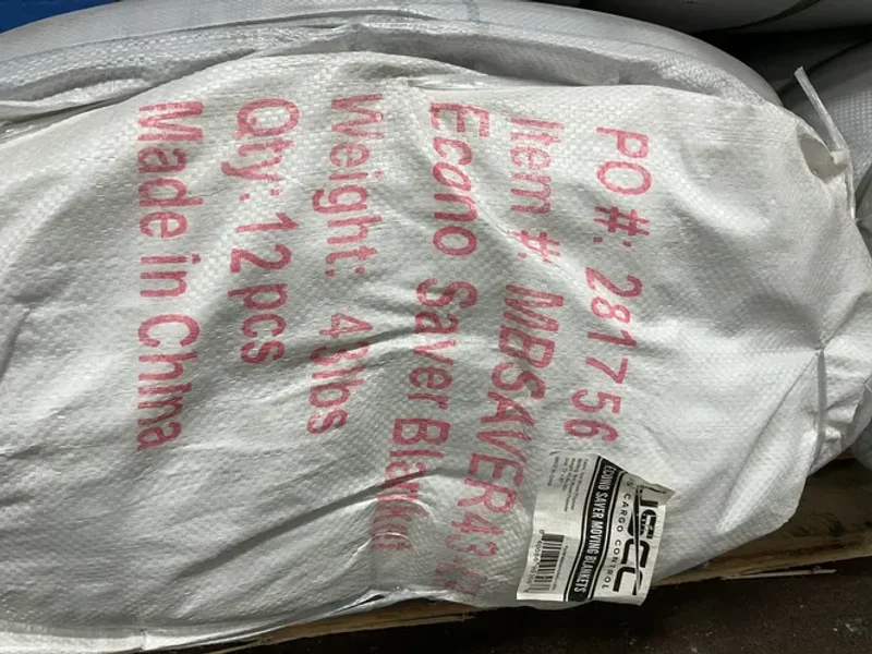 US CARGO CONTROL 72” X 80” ECONO SAVER BLANKET  -  MBSAVER43-EA
