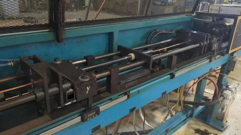 CROWN UNLIMITED MACHINE MODEL #STCOS M-7 SINGLE TUBE CUTOFF MACHINE: YOBRO #25338