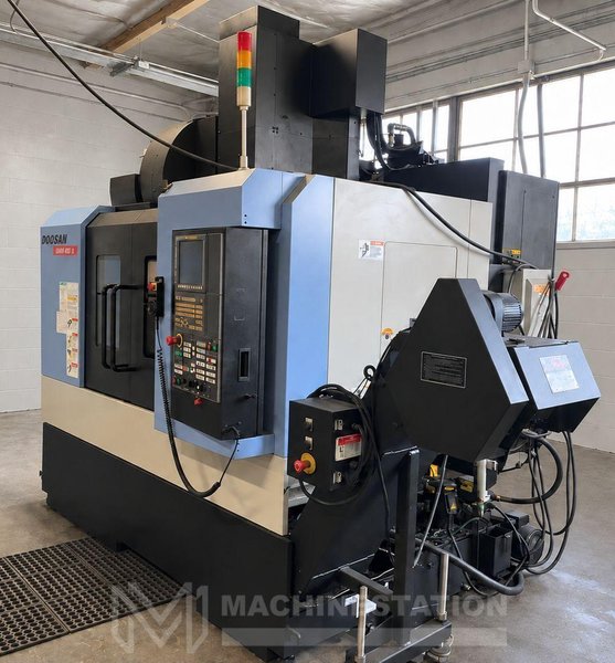 Doosan DNM 400 II CNC Vertical Machining Center – 12,000 RPM, TSC Mill