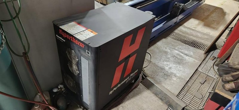 5.5′ x 11.5′ Knuth DST1530 HD Plasma, 2014 – Hypertherm HPR130XD