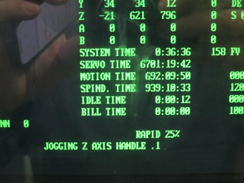 Haas VF-0 CNC Vertical Machining Center, Haas 32-Bit CNC Control, 4th Axis Drive, 20-Station Tool Changer, Programmable Coolant, Remote Jog Handle, Chip Auger - Auction Item