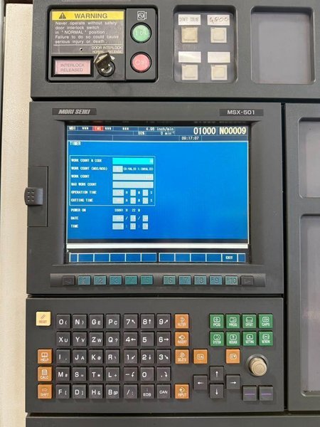 Mori Seiki NV4000 DCG CNC Vertical Machining Center – Pallet Changer Mill
