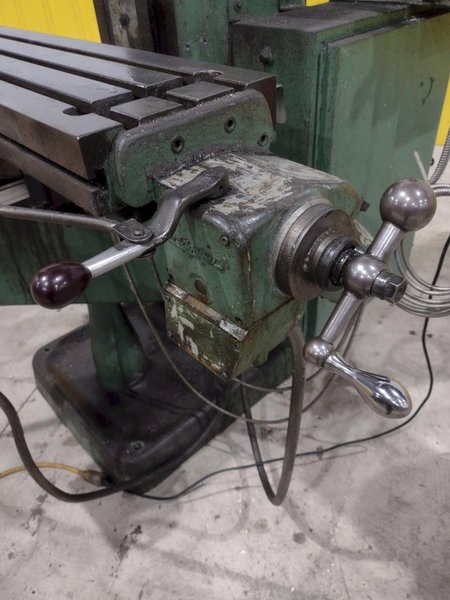 1.5 HP BRIDGEPORT SERIES I VERTICAL MILL WITH ACCURITE DRO MILLING MACHINE: STOCK #20708