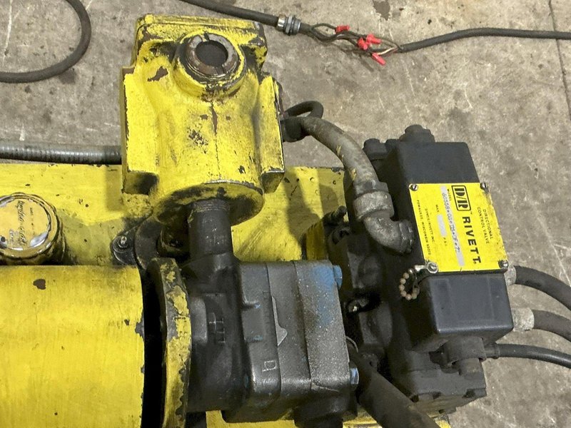 50 TON WA WHITNEY PORTABLE HYDRAULIC PUNCH PRESS: YOBRO #24626