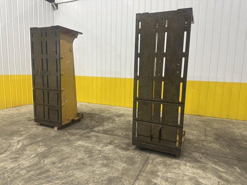 96" H X 36" W X 36" D PRECISION HIGH HEAVY DUTY SLOTTED ANGLE PLATE: STOCK #23015