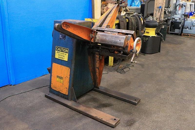5,000 LB. COOPER-WEYMOUTH NON-MOTORIZED UNCOILER MODEL 5000-18P      Stock #14455