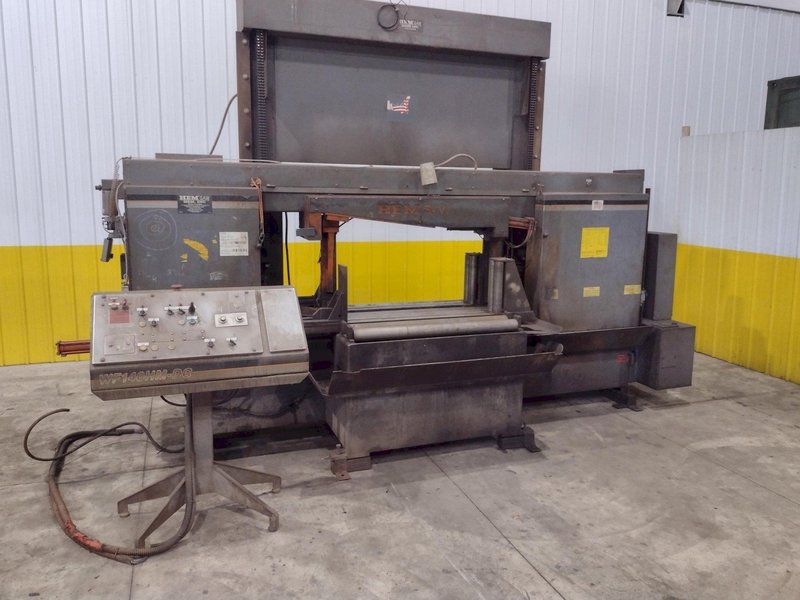 44&quot; X 20&quot; HEM MODEL #WF140HM-DC WIDE FLANGE HORIZONTAL DUAL COLUMN BANDSAW: STOCK #22726