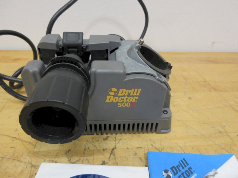 Drill Doctor 500x Drill Sharpener with Instruction Manual and CD Rom- Auction Item