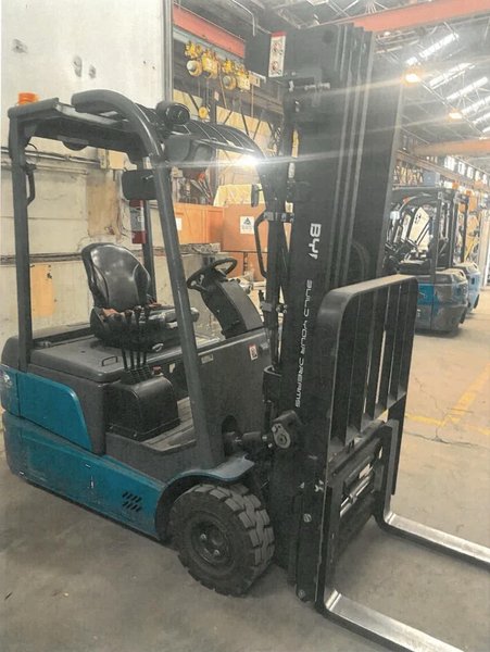 BYD ECB18-3W 4,000-Lb 3-Wheel Electric Forklift, 2023 (3)