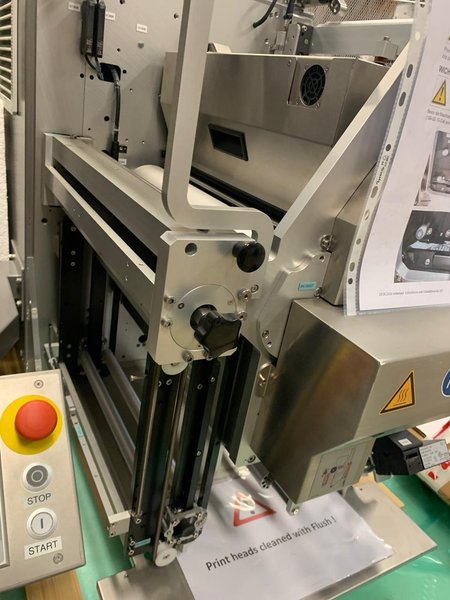 Hapa 800 Webjet LUV DOD Inkjet Foil Printer H-837-T-1C-LR, 2017