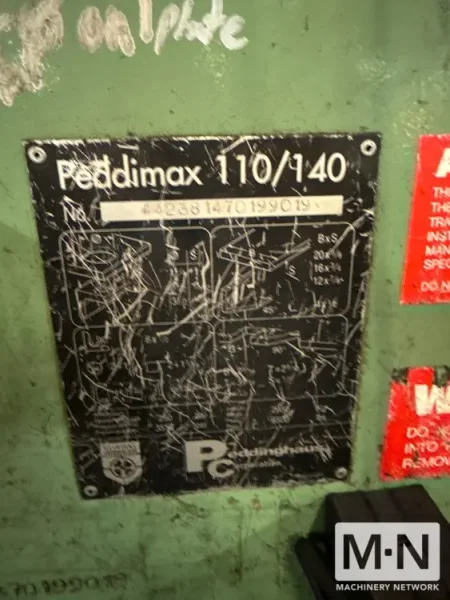 Peddinghaus Peddimax 110/140 Ironworker
