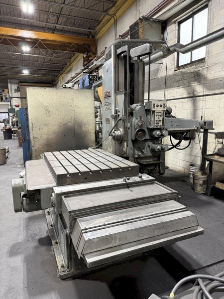 4" DEVLIEG 4H-60 SPIRAMATIC HORIZONTAL BORING MILL. STOCK # 0220326