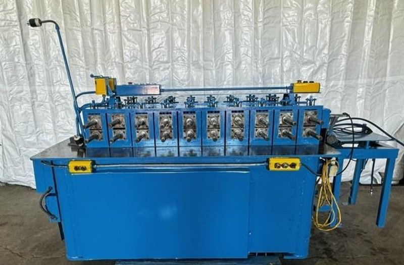 DOUBLE SIDED 10 STAND ROLL FORMER STOCK #3584