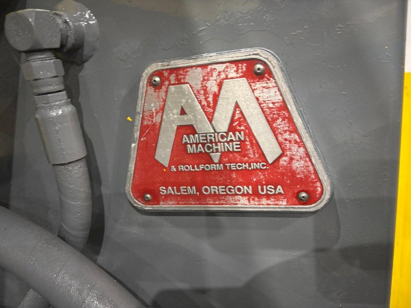 AMERICAN SERVO DRIVEN HYDRAULIC FLYING CUTOFF SHEAR WITH AMS CONTROLS: STOCK #18161