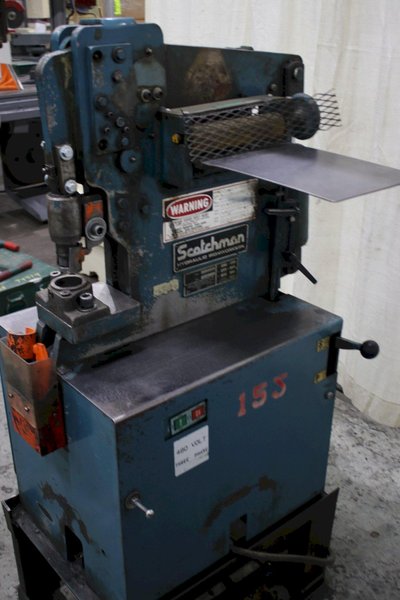 18 TON SCOTHMAN MODEL #207 HYDRAULIC IRONWORKER: STOCK #74989