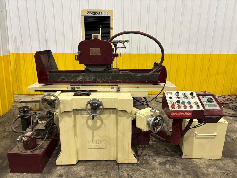 12&quot; X 24&quot; KENT SGS-1224AHD HYDRAULIC SURFACE GRINDER: YOBRO #24466