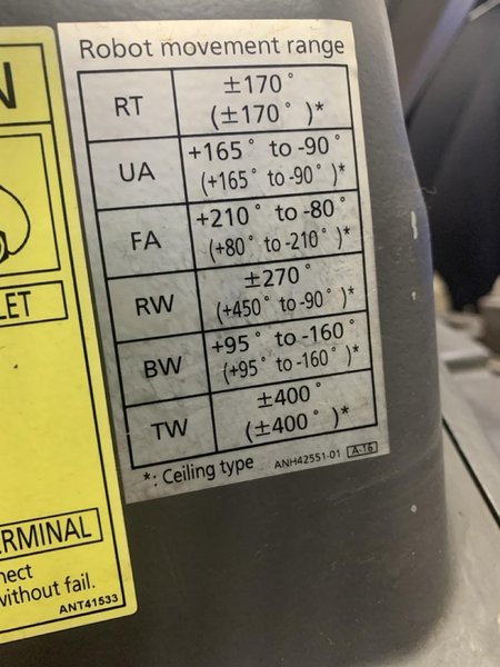 Miller Performarc PA1100SS (PA212S) Robotic Weld Cell, 2012 – Panasonic TAWERS TA-1900 Robot, 350 Amp Panasonic Dip Pulse HMIII350, Dual Light Curtains