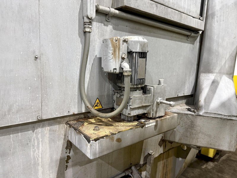 75&quot; x 60&quot; PROCECO MODEL #HD-75X60-E-6000-1-BO HEAVY DUTY ROTARY TABLE PARTS WASHER: YOBRO #24051