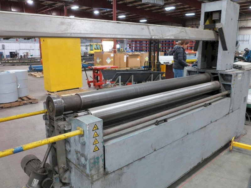 80" X .137" TITAN MODEL #8268-2035 PROGRAMMABLE HYDRAULIC PLATE ROLL, NEW 2008: YOBRO #24735
