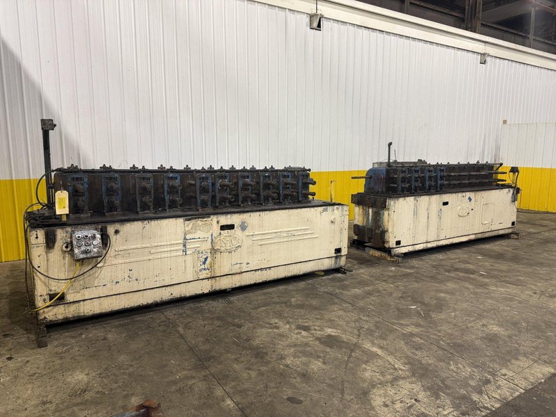 20 STAND X 2" TISHKEN ROLLFORMER, 8" ROLL SPACE: YOBRO #25359