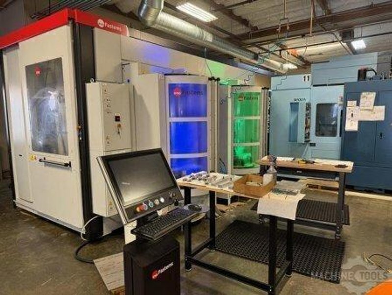 Matsuura H-Plus 405 PC 2 with G-Tech 301 Control, 12K RPM, X,Y,Z 25.984&quot;, 15.74&quot; Pallets, BT40 Taper, 4axis, 240 ATC, Scales, MMU High Speed, Probe, Fastems 12 Pallet, 30HP, New 2017