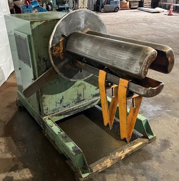 10,000 LBS X 42&quot; NON MOTORIZED AMERICAN STEEL LINE UNCOILER #3347