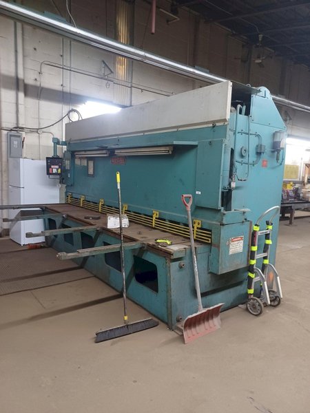 12&#039; X 3/8&quot; ALLSTEEL MODEL #3/8-12 HYDRAULIC SHEAR: YOBRO #24250