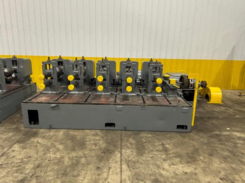 10 STAND X 3&quot; X 42&quot; ROLL-SPACE YODER MODEL #M3 HEAVY DUTY ROLLFORMER, 12 STAND BASE: STOCK #23330