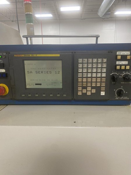 Nexturn SA-12 CNC Swiss Lathe, 2002 – BWG Bar Loader, Fanuc Control