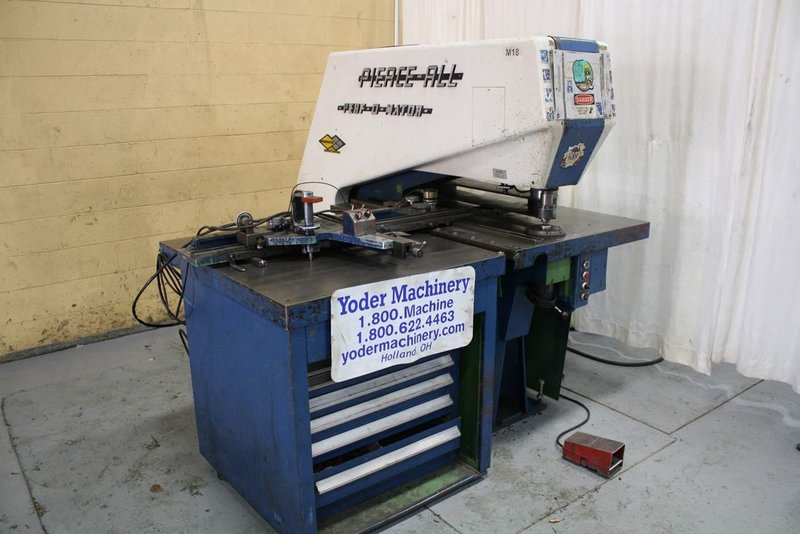 25 TON PIERCE ALL PERF-O-MATOR SINGLE END PUNCH: STOCK #67093
