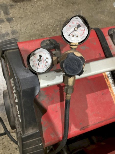 LINCOLN ELECTRIC POWER MIG 210 MP Mig Welder USED